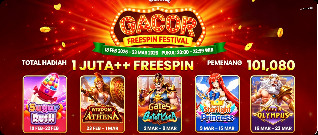 Login javo88 Sekarang Bonus Melimpah